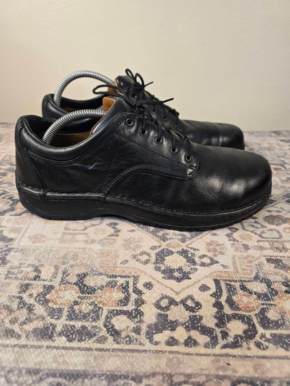 Red Wing Boots 6703 Aluminum Toe Work Oxford Shoes Black Leather Men’s Size 10 D